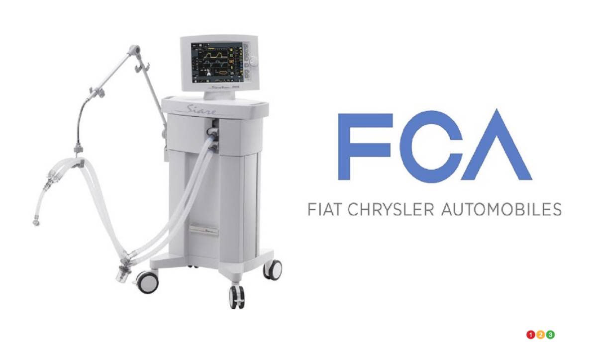 FCA Producing Ventilator Parts for Use in Italy